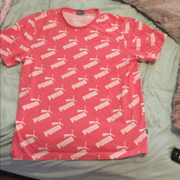 Puma Other - Puma “Over Branded” Logo SS T, Lg, Never Worn💯